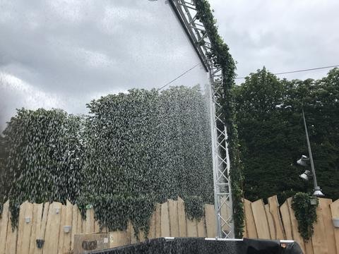 Rideau d'eau Paris